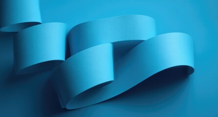 Abstract blue ribbon curves on a smooth surface