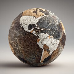 Earth, aged, cracked, detailed