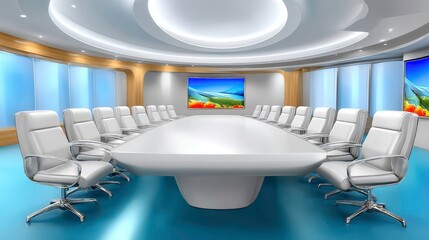 Modern Conference Room | Meeting Space | Business Interior