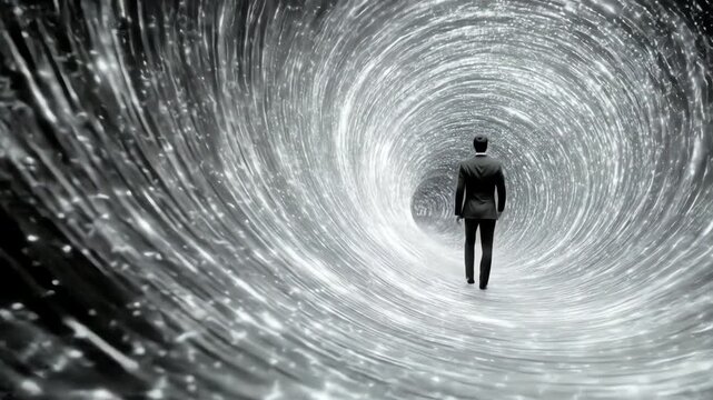 Entering the silver vortex of destiny