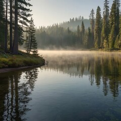 morning on the lake