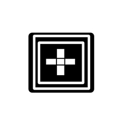 Pharmacy cross icon