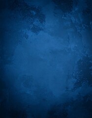 Fototapeta premium Dark blue textured background