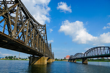 Yalu River scenery, Dandong, Liaoning, China
