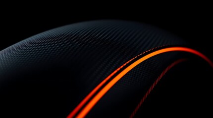 Futuristic Carbon Fiber Texture Background with Motorsport and Technology Theme