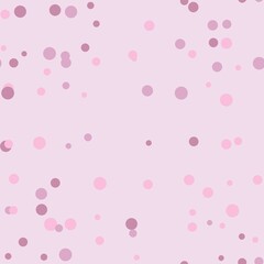 seamless pattern with pink hearts
