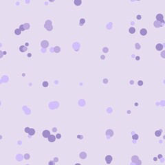 seamless pattern with pink bubbles