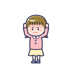 私服のこども／ななめ／女の子 27