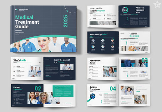 Health Care Landscape Brochure Template