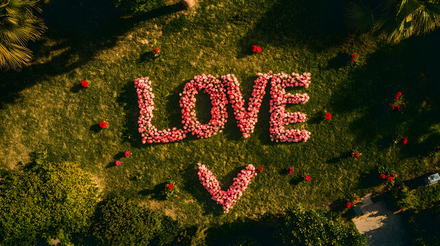 Naklejki Creative HD Love Pattern Wallpaper