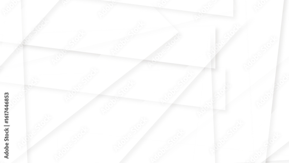 Poster abstract 3d modern angle background. white and grey geometric pattern texture.