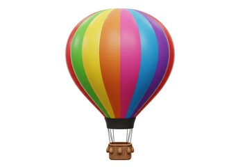Fototapeta premium colorful hot air balloon