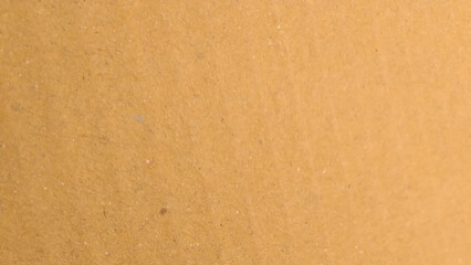 Background of brown kraft paper or cardboard texture, old paper sheet, parchment or papyrus surface, vector realistic illustration.

