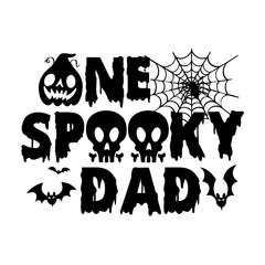 One Spooky Family Svg Design