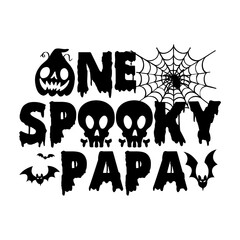 One Spooky Family Svg Design