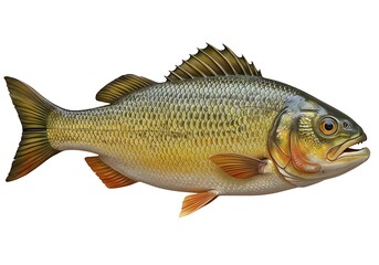 Fototapeta premium 黄金の鱗光