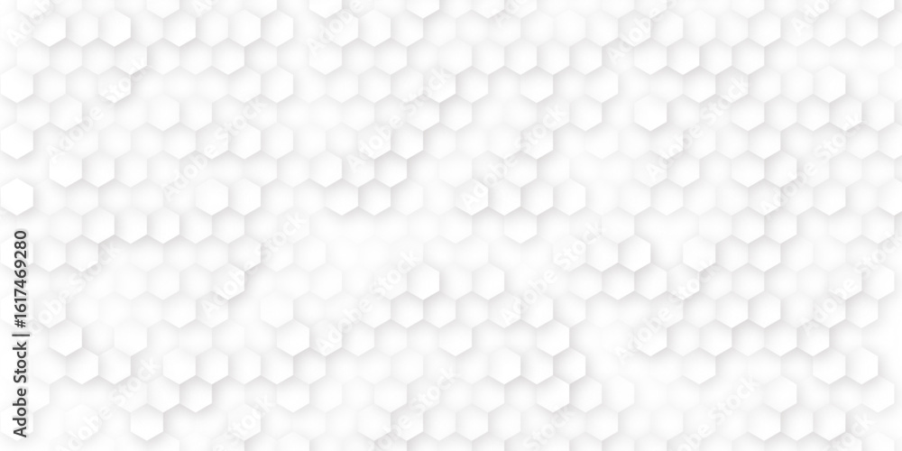 Aufkleber honeycomb pattern with hexagon mesh. flat vector illustration isolated on white background.
