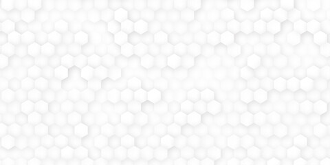 Honeycomb pattern with hexagon mesh. Flat vector illustration isolated on white background.
