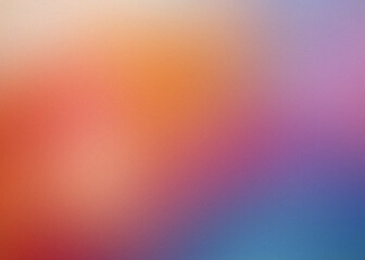 Abstract pixelated gradient background with warm and cool colors