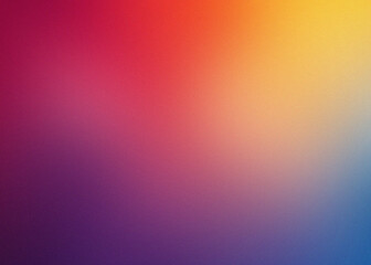 Vibrant pixelated gradient transitioning from deep purple to bright yellow and orange