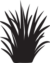 Grass Silhouette vector illustration	