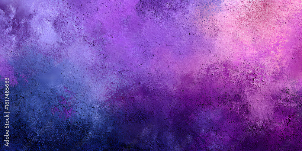 Poster vibrant purple grunge canvas background with textured patterns and gradient from deep violet to ligh