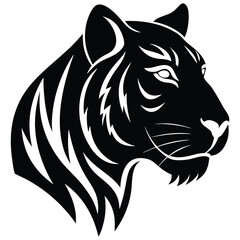 vector illustration of a tiger