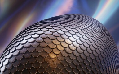 globe in the blue sky