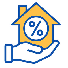 Mortgage  Icon Element For Design