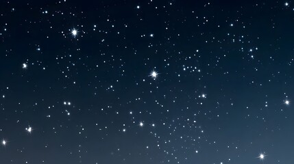 Obraz premium Starry night sky with numerous stars.