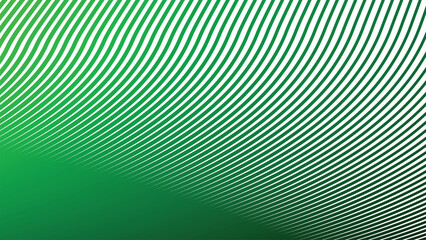 Green Stripes Line Abstract Background for Fresh Modern Design, Web UI, Digital Art, and Presentations
