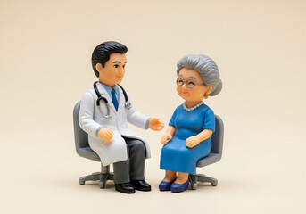 Senior Patient Consultation: Trust and Medical Care in Action