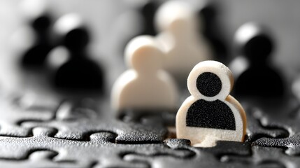 Teamwork, Leadership, and Human Resources Concept