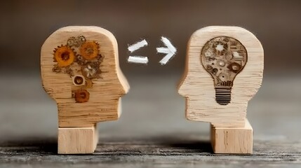Idea Sharing: Collaboration and Creativity Concept