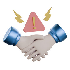 Conflict resolution toolkit 3D Icon colorful style