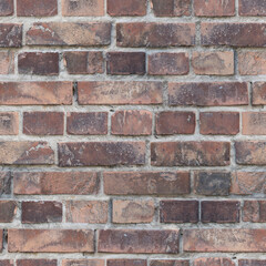 Seamless brick wall texture pattern for background design and creative projects