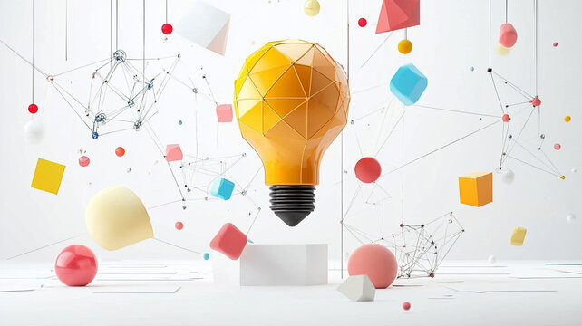 Idea Lightbulb Creativity Concept Image