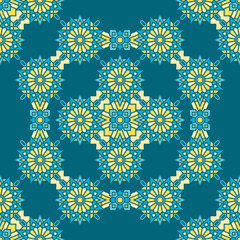 Oriental Octagonal Geometric Luxury Ornament