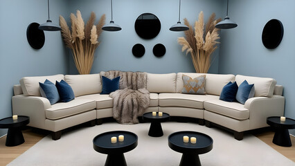 luxurious living room interior design 