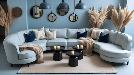 luxurious living room interior design 