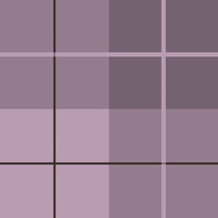 A geometric pattern featuring a grid of purple and pink squares forms an abstract design with intersecting lines. The soft pastel shades create a harmonious and balanced visual effect.