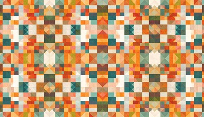 Fototapeta premium Geometric pattern with a repeating motif