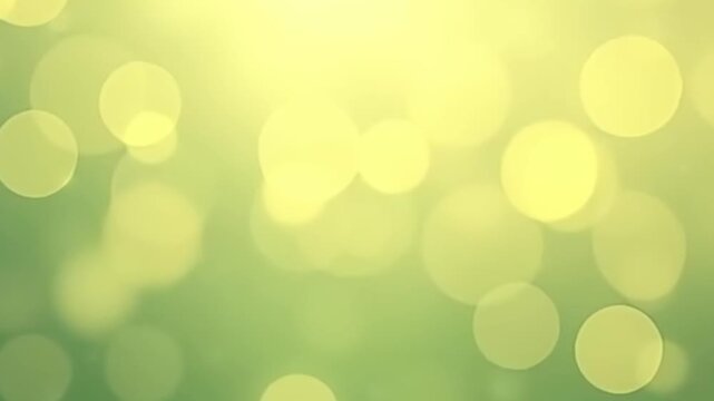 dusty lemon bokeh background, sage green bokeh video, soft bokeh loop 4K, abstract bokeh lights, elegant bokeh motion, green and yellow bokeh background, lemon color blur lights, sage green glowing 