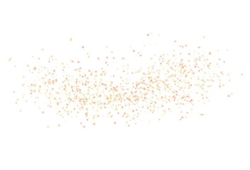 Glowing glittering sparkling stars dust overlay cutout on transparent background, seamless sparkles stars luxury cutout