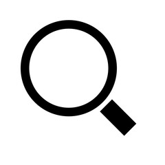 magnifier icon, magnifying glass icon, research icon, search icon