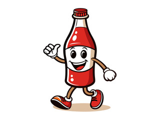 bottle mascot