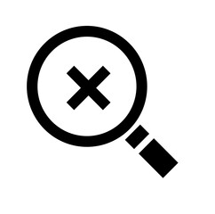 magnifier icon, magnifying glass icon, research icon, search icon