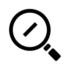 magnifier icon, magnifying glass icon, research icon, search icon
