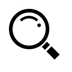 magnifier icon, magnifying glass icon, research icon, search icon