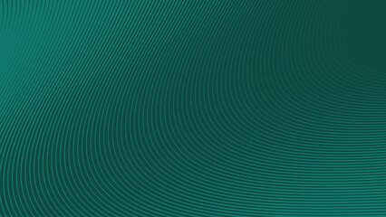 Dark Turquoise Green Abstract Background with Stripes Curve Line for Backdrop, Web, and Digital Design